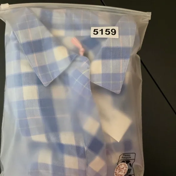 Vineyard Vines Plaid Popover  Dress Womens S Blue Calm Water New [$168 2Q011323 - Picture 15 of 15